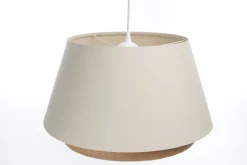 Hängeleuchte Sensei Lampenschirmhöhe 30 Metall Weiß 50 117 Beige, Creme