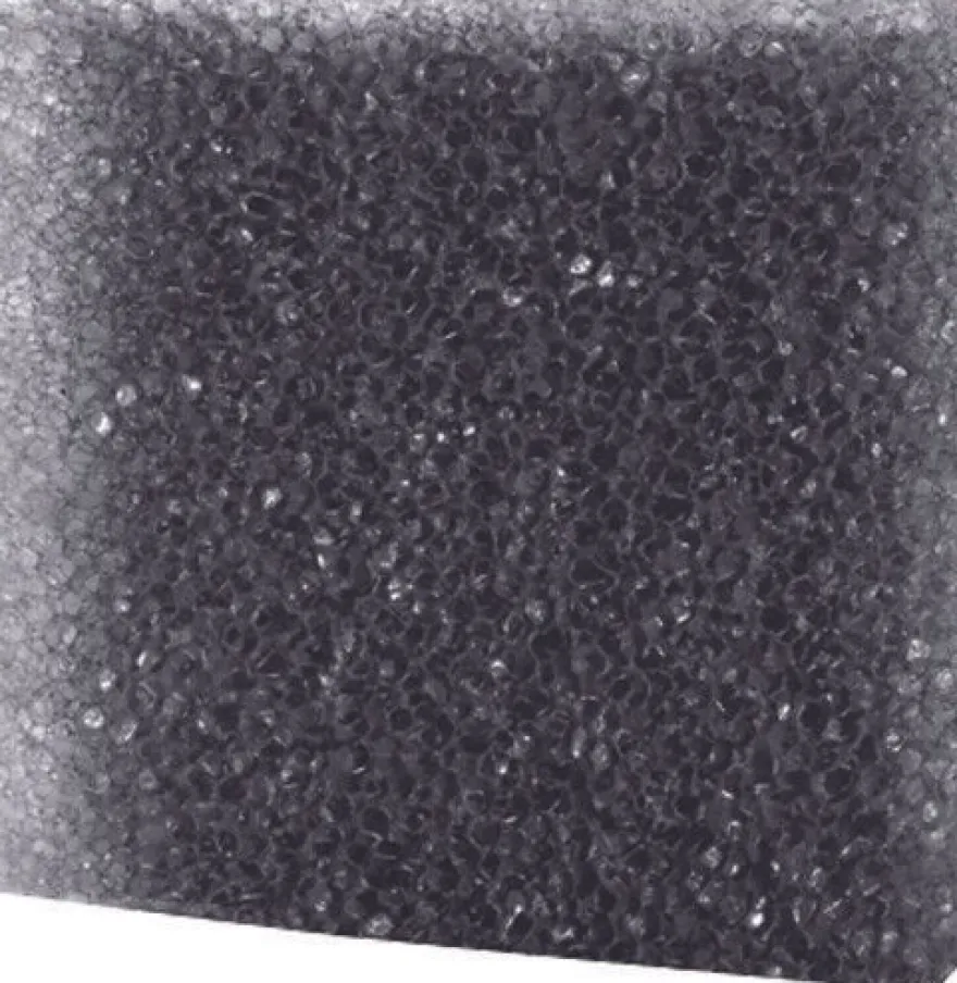 Hobby Filtermatte grob 50x50x5cm Hamburger Mattenfilter HMF schwarz Aquarium