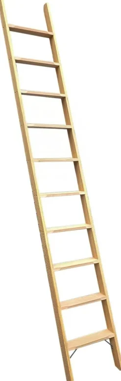 Hochbettleiter, Regalleiter, 12 Stufen, für senkr. Höhe von 3,05 m
