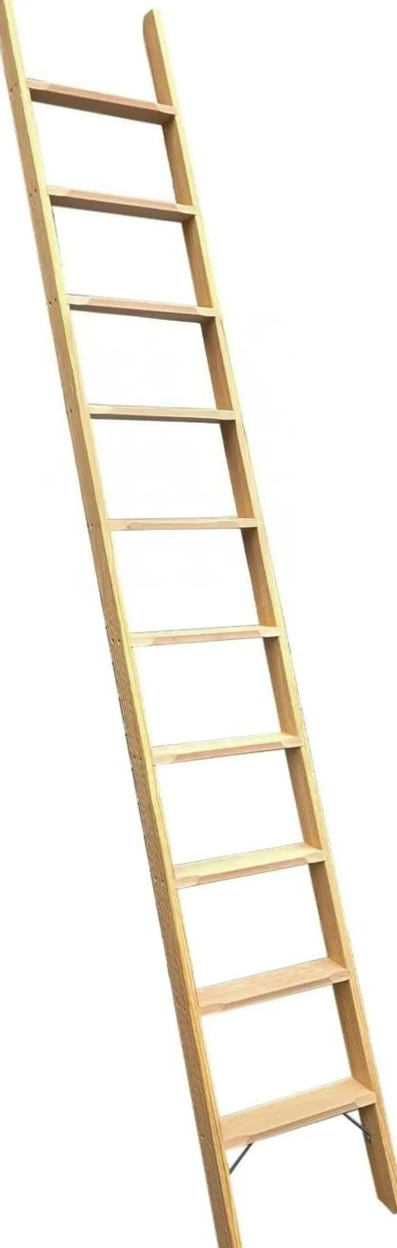 Hochbettleiter, Regalleiter, 12 Stufen, für senkr. Höhe von 3,05 m
