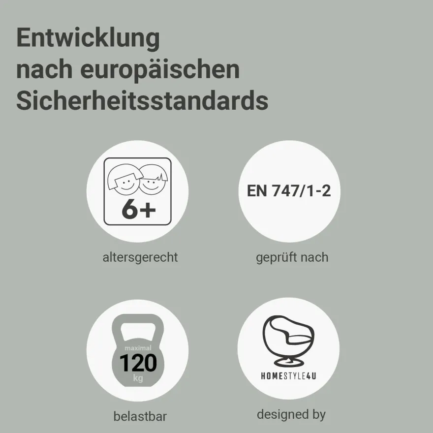 Hochbett 90x200 cm Stockbett Kinderbett Holz Kiefer Vorhang Turm Tunnel pink Rutsc