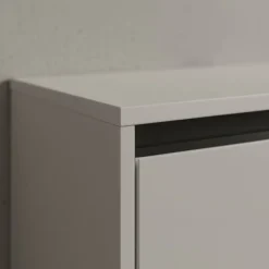 Hochschrank Hamburg mit Schublade und Türen, Soft-Close, matt, 33x181x34 cm