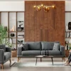 Hochwertige 3 + 3 + 1 Sofagarnitur Stilvolles Design für Komfort & elegantes Wohnen