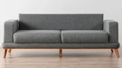 Hochwertige 3 + 3 + 1 Sofagarnitur Stilvolles Design für Komfort & elegantes Wohnen
