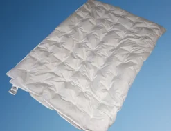 Hofmann Sommerdecke Daunendecke Punktstepp Bettdecke 135x200 cm 100% Daunen