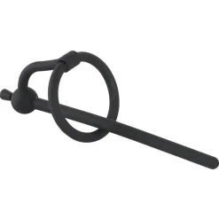Hohler Silikon Penis-Plug Eichelring NS-Spiele Dilator Männer Sex-Spielzeug