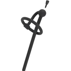 Hohler Silikon Penis-Plug Eichelring NS-Spiele Dilator Männer Sex-Spielzeug