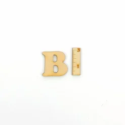 Holzbuchstabe Buchstaben Rohling A-Z Holz Kinderzimmer für Türschild Name CB 3cm