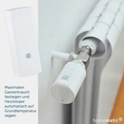 Homematic IP Smart Home Gas-Messgerät für Energieverbrauch & App