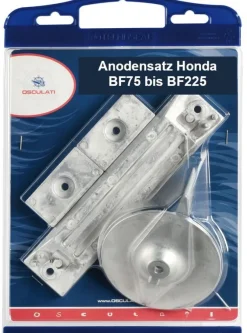 Honda-Außenborder BF75 > BF225 Anoden-Set Zink - Aluminium-Magnesium