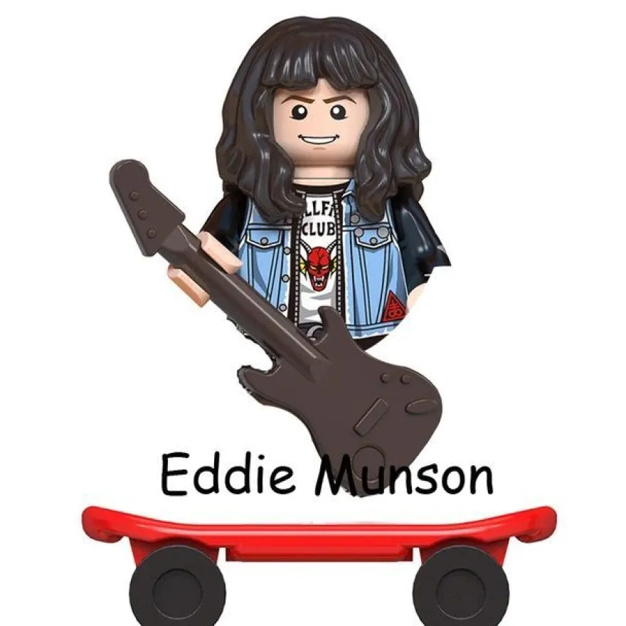 Horror TV Figuren Eleven Dustin Eddie Vecna Nancy Max Will Klemmbausteine