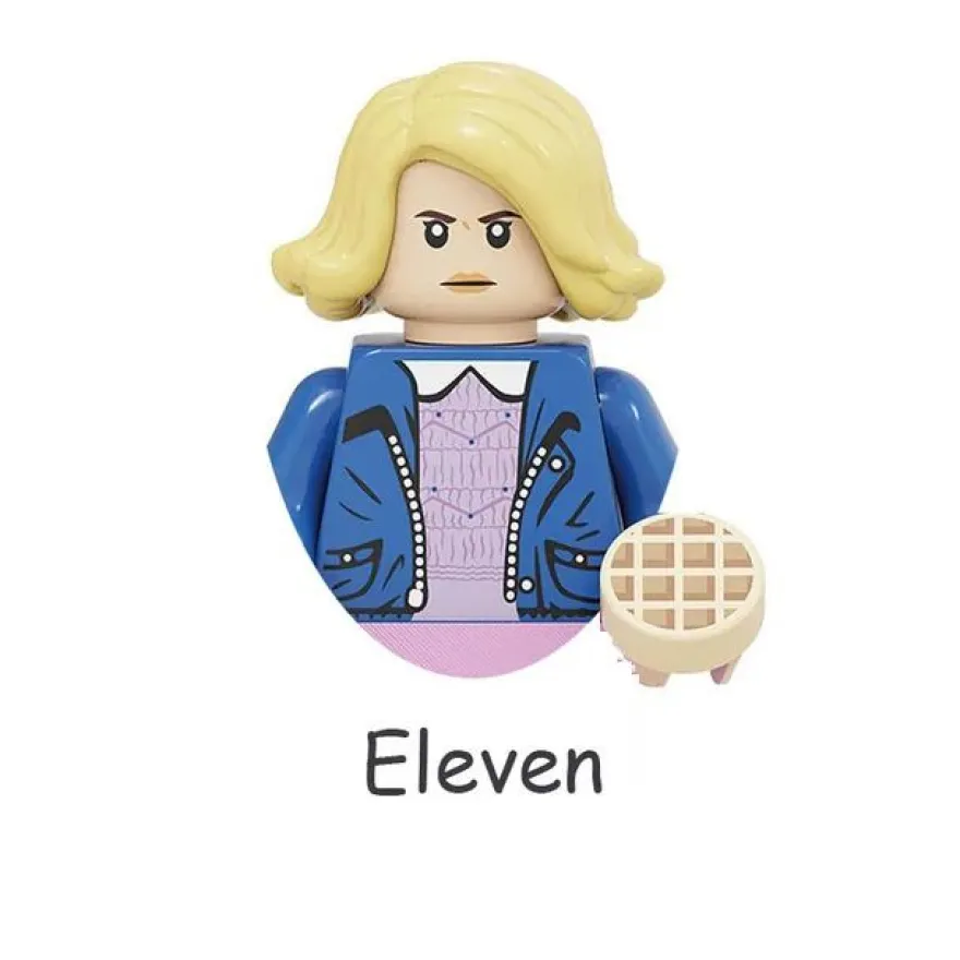 Horror TV Figuren Eleven Dustin Eddie Vecna Nancy Max Will Klemmbausteine
