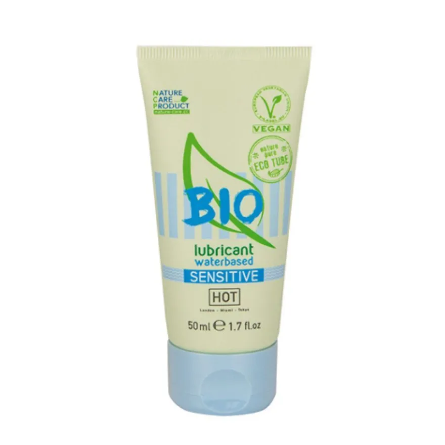 HOT BIO Sensitive wasserbasiertes Gleitgel - 50 ml