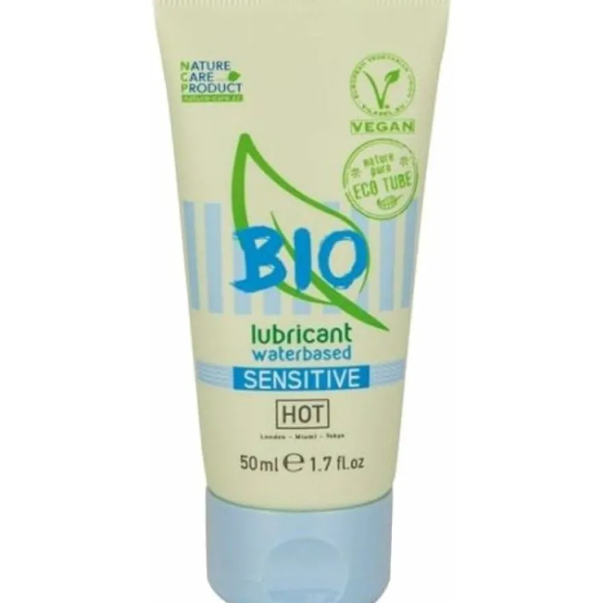 HOT BIO Sensitive wasserbasiertes Gleitgel - 50 ml