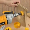 Hoteche 6-teiliges Lochsäge Set für Holz, Kunststoff und Faserplatten (Ø32-54mm)