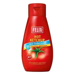 Hot Ketchup ohne Zuckerzusatz von Felix glutenfrei, laktosefrei 435g