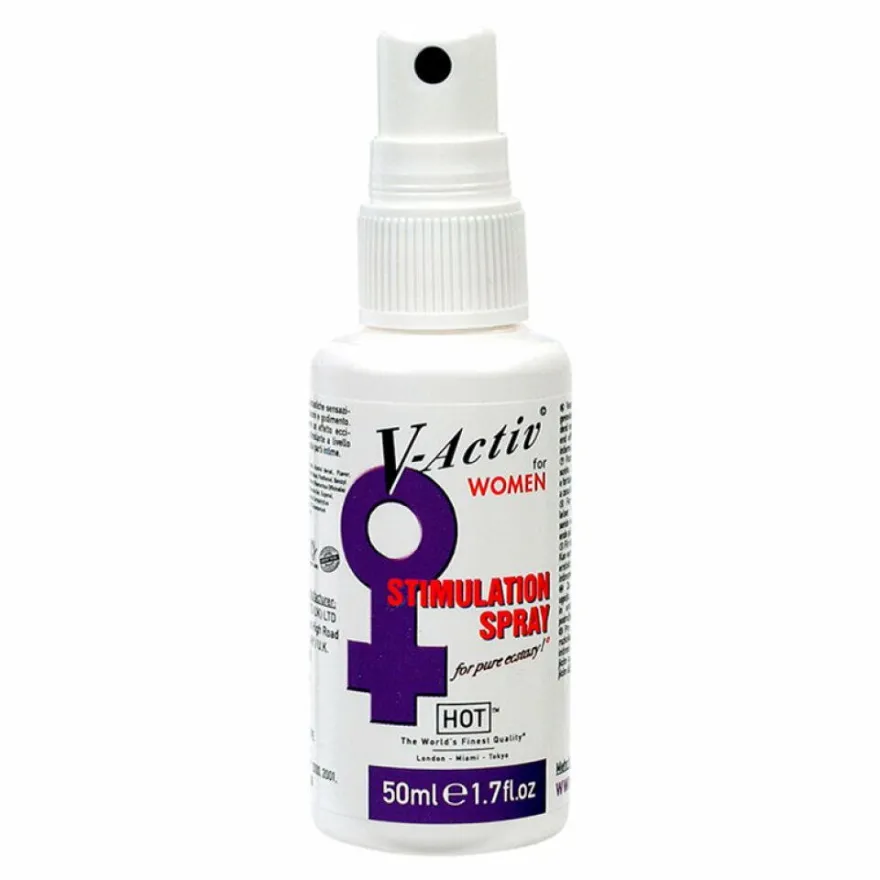 HOT V-Activ Stimulat.-Spray Women 50ml