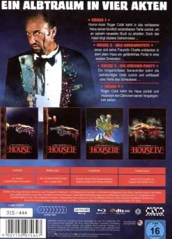 HOUSE 1-4 (Ultra HD Blu-ray & Blu-ray) - N.S.M Records - (Ult