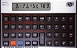 HP12C Platinum Hewlett Packard Finanzrechner Algebraische Eingabelogik NEU OVP