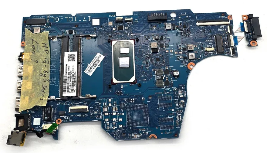 HP Laptop 17-BY Mainboard Intel Core i3-1005G1 6050A3168901 L87450-601 DEFEKT