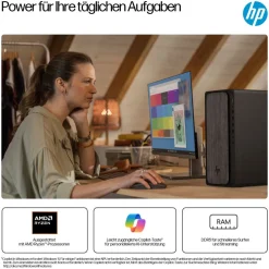 HP OmniDesk M02-0177ng - Tower - Ryzen 7 8700G