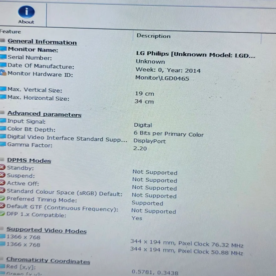 HP ProBook 450 G3 Display Bildschirm 15.6' LED LCD 1366×768 Matt LP156WHB-TPD1