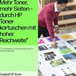 HP Toner 201A Magenta (ca. 1.400 Seiten)