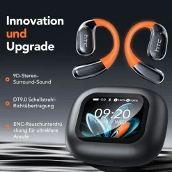 HTC NE27 Open-Ear-Übersetzungs-Ohrhörer, unterstützt Übersetzer für 135 Sprachen