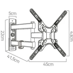 Humberg 17-56 Zoll TV-Halterung 30 kg