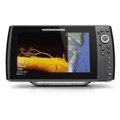 Humminbird Fischfinder Echolot HELIX 10 CHIRP MEGA DI+ GPS G4N mit Geber XM 9