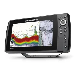 Humminbird Fischfinder Echolot HELIX 10 CHIRP MEGA DI+ GPS G4N mit Geber XM 9