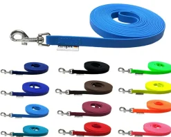 Hundeleine Biothane Schleppleine große Hunde 16mm 1m / 3m / 5m / 10m / 15m / 20m