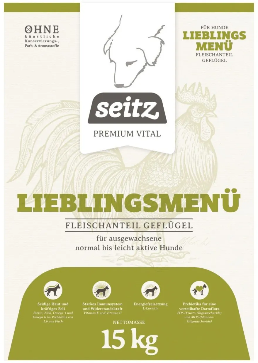 Hunde Trockenfutter Premium Vital