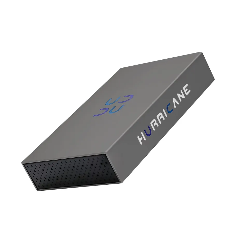 Hurricane 3518C3 320GB Aluminium Externe Festplatte, 3.5 Zoll, USB C HDD extern Bac