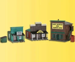 H0 Westernhäuser Ensemble Bank, Modellwelten Bausatz 1:87, Kibri 38508