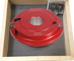 HW/ HM-Wechselplatten-Multi-Viertelstabfräser Set 120x20x30 Z 2 versch. Radien GUHDO