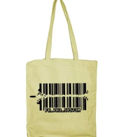 Hybris Fuck The System Tote Bag SH-4-15235-H23-4