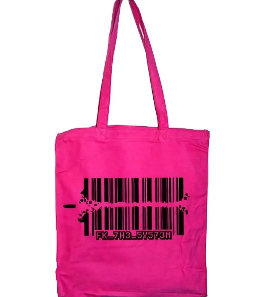 Hybris Fuck The System Tote Bag SH-4-15235-H23-4