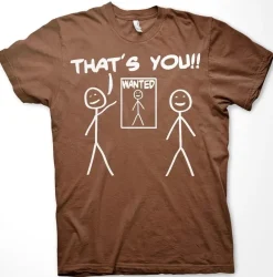 Hybris That's You Wanted T-Shirt Brown