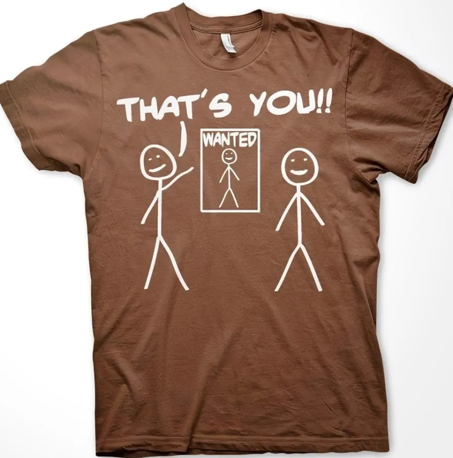 Hybris That's You Wanted T-Shirt Brown