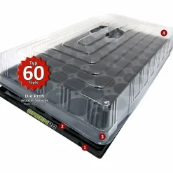 Hydroponik 60 Zimmergewächshaus XL Pro mit automatischer Bewässerung