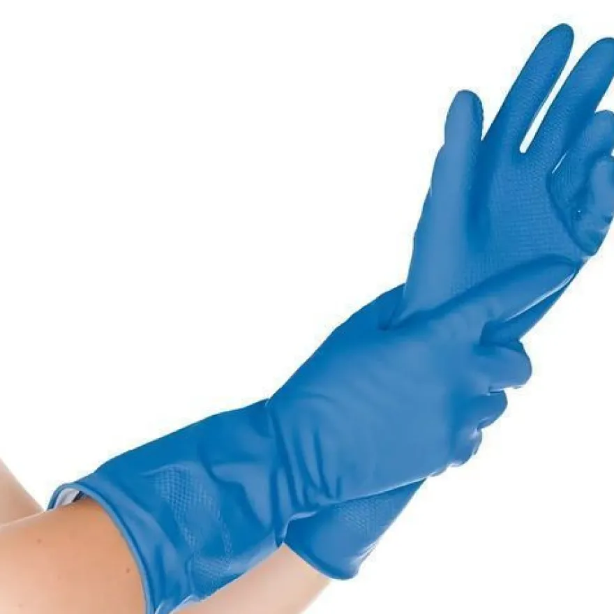 Hygonorm Haushaltshandschuhe Bettina Soft Blau 12 Paar