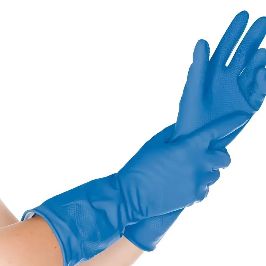 Hygonorm Haushaltshandschuhe Bettina Soft Blau 12 Paar