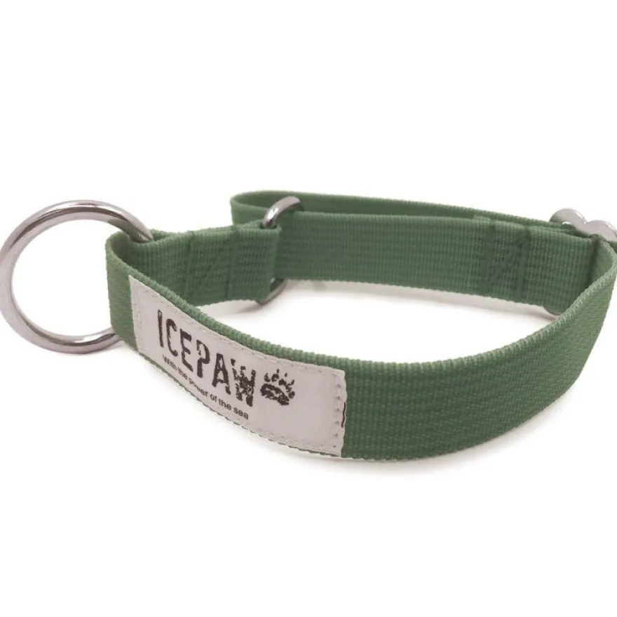 ICEPAW Hundehalsband verstellbar leicht 32-54cm