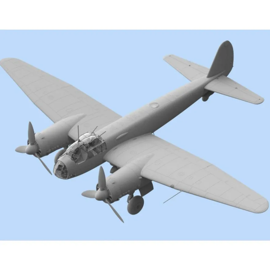 ICM - Ju 88A-11 - WWII German Bomber - 1:48 - 226 Teile