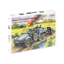 ICM - Krupp L2H143 Kfz.69 mit Pak 36 Geschütz - 1:72 - 101 Teile