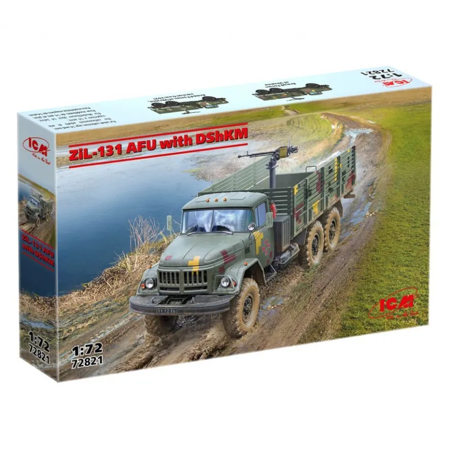 ICM - ZiL-131 AFU with DShKM - 1:72 - 100 Teile