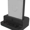 ICY BOX IB-2914MSCL-C31, Docking & CloneStation für M.2 NVMe SSD & 2.5”/3.5” SATA SSD