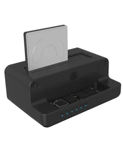 ICY BOX IB-2914MSCL-C31, Docking & CloneStation für M.2 NVMe SSD & 2.5”/3.5” SATA SSD