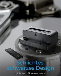 ICY BOX IB-2914MSCL-C31, Docking & CloneStation für M.2 NVMe SSD & 2.5”/3.5” SATA SSD